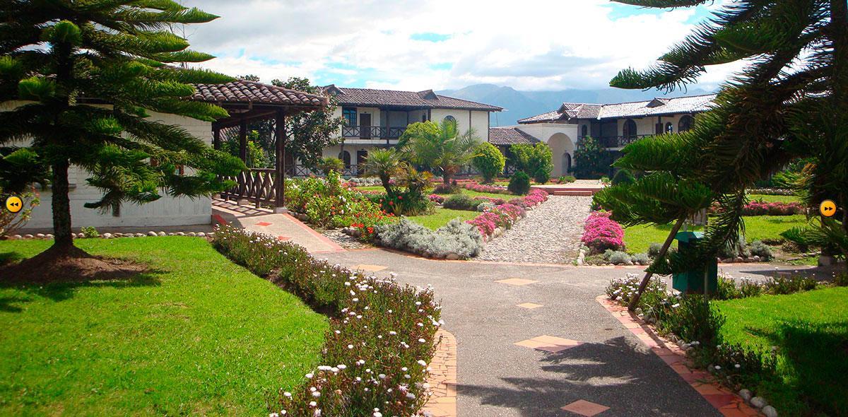 Hosteria Hacienda Pueblo Viejo Atuntaqui エクステリア 写真